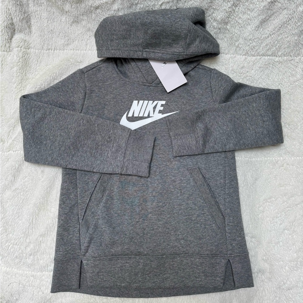 NWT -  Boys Gray Hoodie - Size S